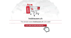 Desktop Screenshot of holzhausen.ch